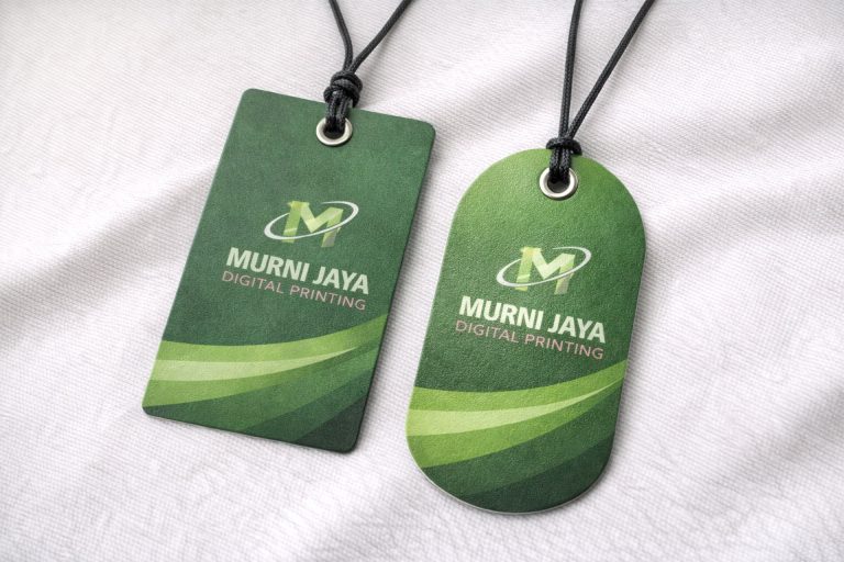 Hang Tag Custom untuk Identitas Produk Premium | Murni Jaya Printing